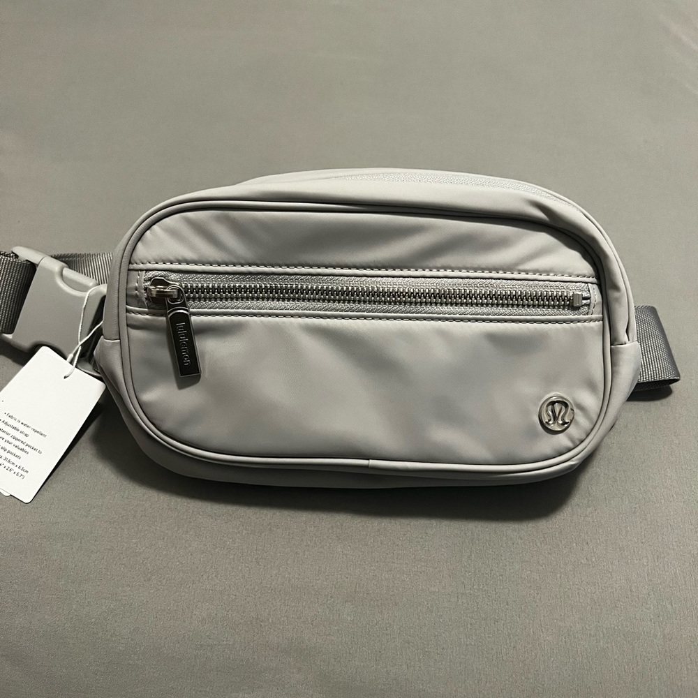 Silver/Grey Lululemon Belt Bag